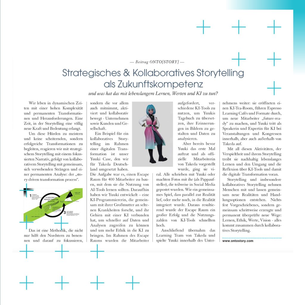 5: Arbeitswelt Der Zukunft ZEIT Strategisches & kollaboratives Storytelling als Zukunftskompetenz Dez24