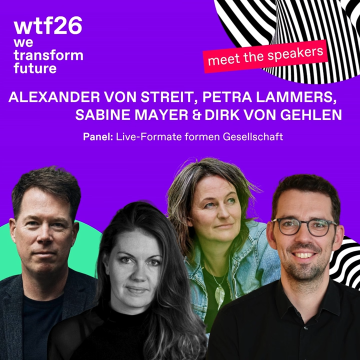 Petra beim wtf26 - we transform future